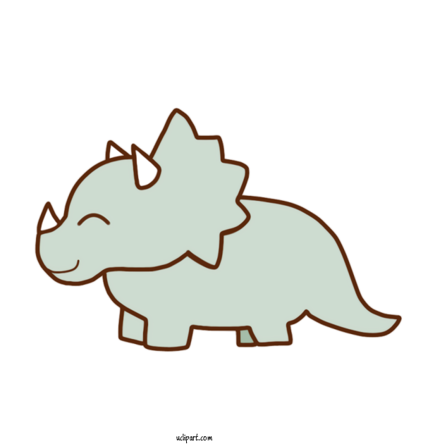 Free Animals Cat Triceratops Tyrannosaurus For Dinosaur Clipart Transparent Background