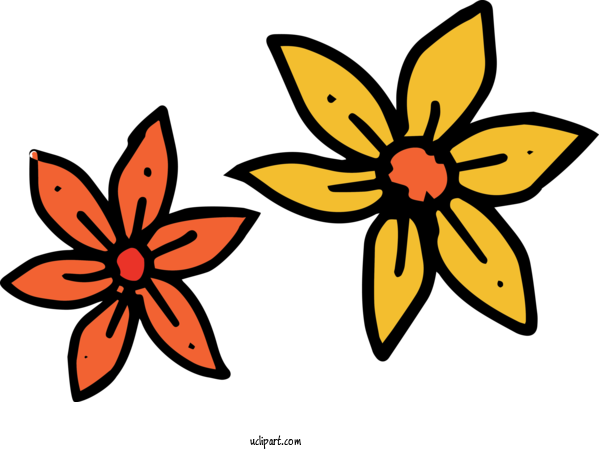 Free Holidays Floral Design Flower Sticker For Brazilian Festa Junina Clipart Transparent Background