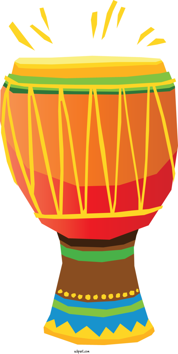 Free Holidays Tom Tom Drum Hand Drum Percussion For Brazilian Carnival Clipart Transparent Background