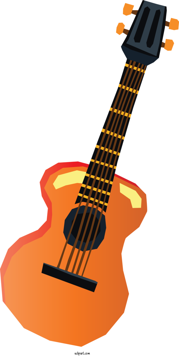 Free Holidays Acoustic Guitar Bass Guitar Electric Guitar For Brazilian Carnival Clipart Transparent Background