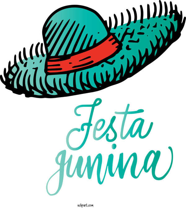 Free Holidays Line Art Festa Junina Design For Brazilian Festa Junina Clipart Transparent Background