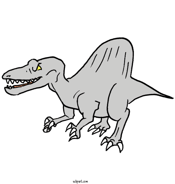 Free Animals Tyrannosaurus Beak Line Art For Dinosaur Clipart Transparent Background