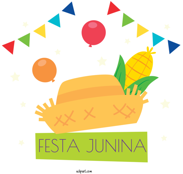 Free Holidays Festa Junina Midsummer For Brazilian Festa Junina Clipart Transparent Background