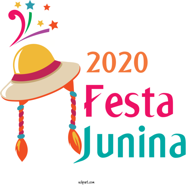 Free Holidays Hat Logo Party Hat For Brazilian Festa Junina Clipart Transparent Background