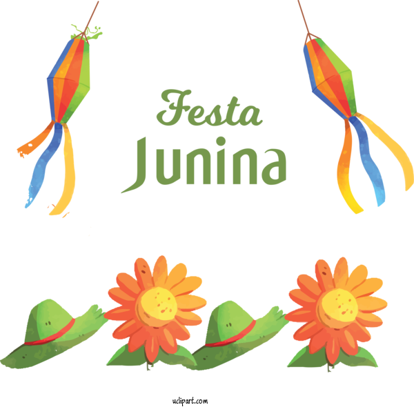Free Holidays Floral Design Cut Flowers Petal For Brazilian Festa Junina Clipart Transparent Background