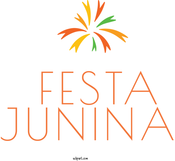 Free Holidays Logo Leaf Line For Brazilian Festa Junina Clipart Transparent Background
