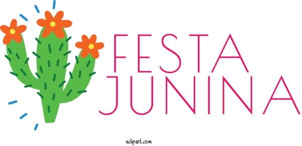 Free Holidays Floral Design Logo Plant Stem For Brazilian Festa Junina Clipart Transparent Background