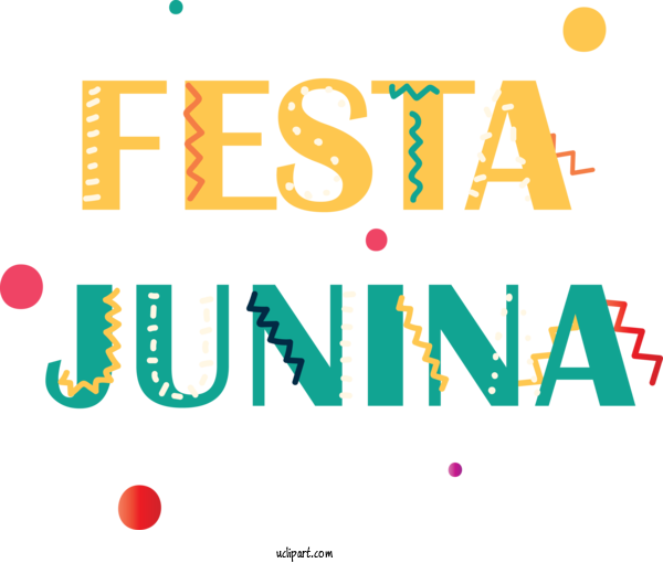 Free Holidays Logo Font Line For Brazilian Festa Junina Clipart Transparent Background