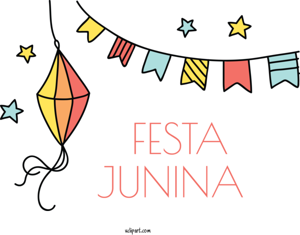 Free Holidays Festa Junina Drawing For Brazilian Festa Junina Clipart Transparent Background