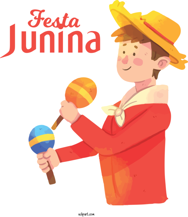 Free Holidays Party Hat Line Hat For Brazilian Festa Junina Clipart Transparent Background