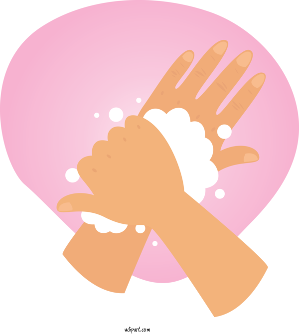 Free Holidays Hand Model Pink M Cartoon For Global Handwashing Day Clipart Transparent Background