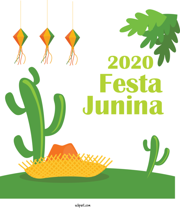 Free Holidays Leaf Logo Plant Stem For Brazilian Festa Junina Clipart Transparent Background
