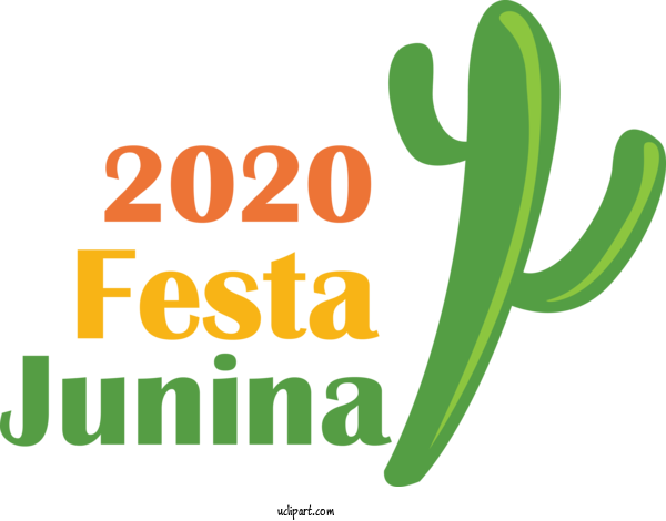 Free Holidays Logo Font Flower For Brazilian Festa Junina Clipart Transparent Background
