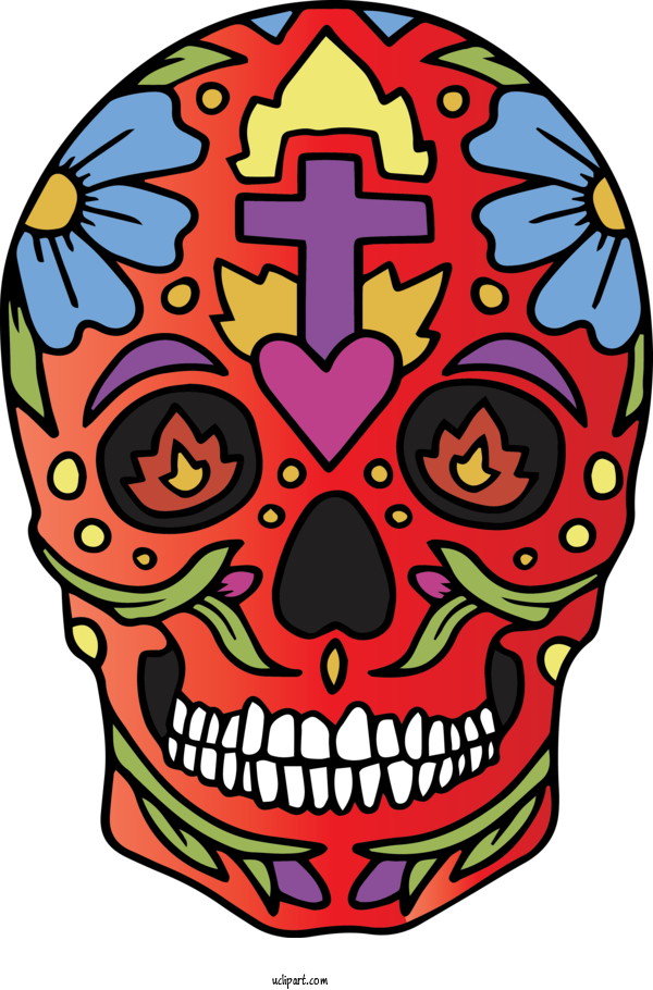 Free Holidays Drawing Skull Art Blog For Cinco De Mayo Clipart Transparent Background