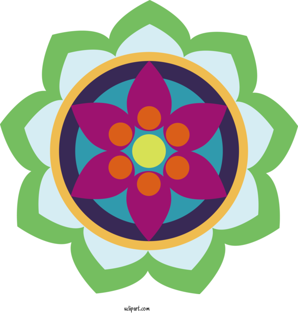 Free Holidays Petal Floral Design Logo For Diwali Clipart Transparent Background