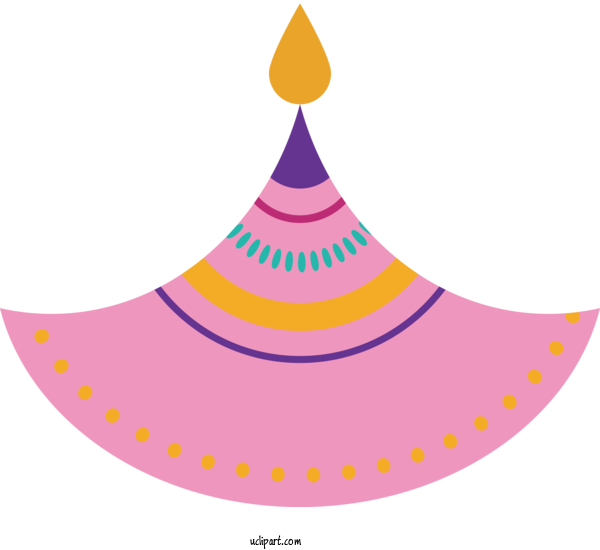 Free Holidays Hat Party Hat Clothing For Diwali Clipart Transparent Background