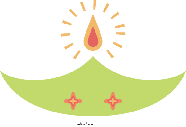 Free Holidays Leaf Logo Design For Diwali Clipart Transparent Background