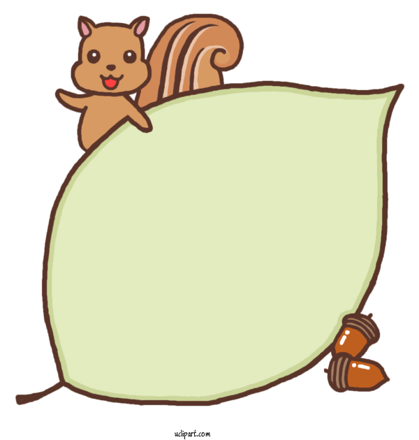 Free School Cat Squirrels Speech Balloon For Kindergarten Clipart Transparent Background