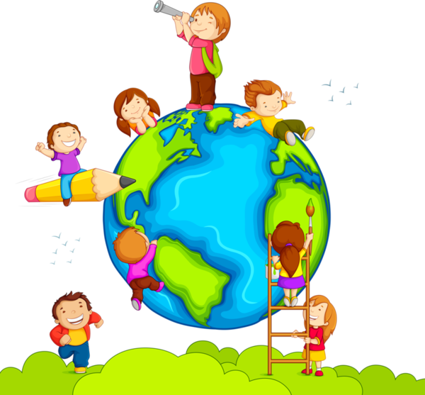 Free Kindergarten Globe Play Recreation Clipart Clipart Transparent Background