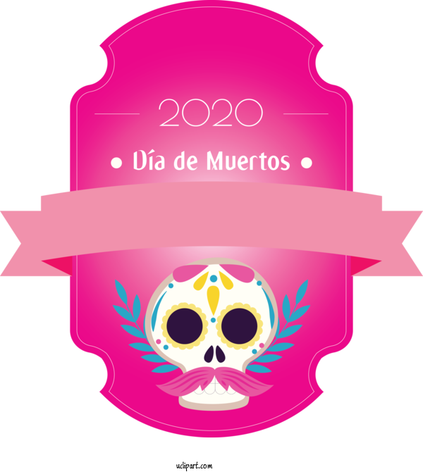 Free Holidays Mol Logo For Day Of The Dead Clipart Transparent Background