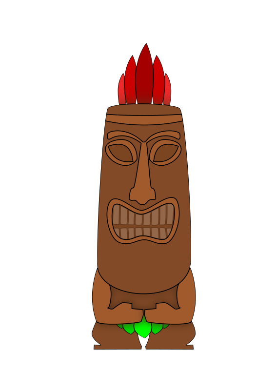 Free Chocolate Food Chocolate Tiki Clipart Clipart Transparent Background