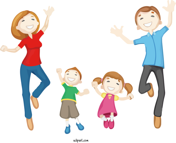 Free People Father Cartoon Transparency For Family Clipart Transparent Background
