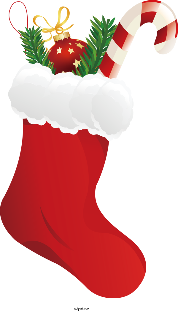 Free Holidays Christmas Stocking Christmas Day Drawing For Christmas Clipart Transparent Background