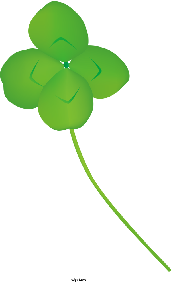 Free Holidays Plant Stem Leaf Petal For Saint Patricks Day Clipart Transparent Background