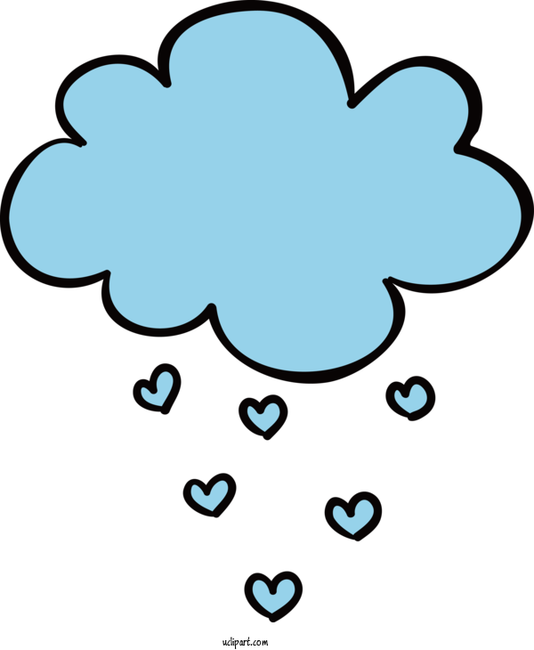 Free Weather Sticker Drawing Sticker Art For Cloud Clipart Transparent Background