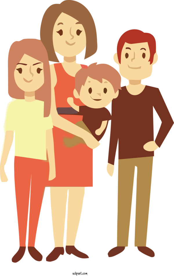 Free Holidays Nuclear Family  Family For Family Day Clipart Transparent Background