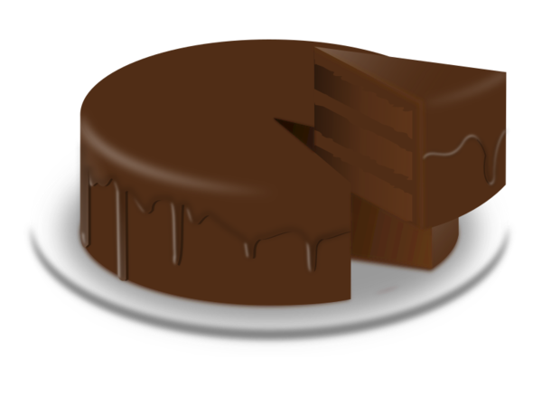 Free Chocolate Chocolate Chocolate Cake Food Clipart Clipart Transparent Background