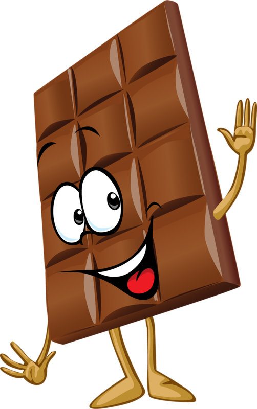 Free Chocolate Cartoon Food Clipart Clipart Transparent Background