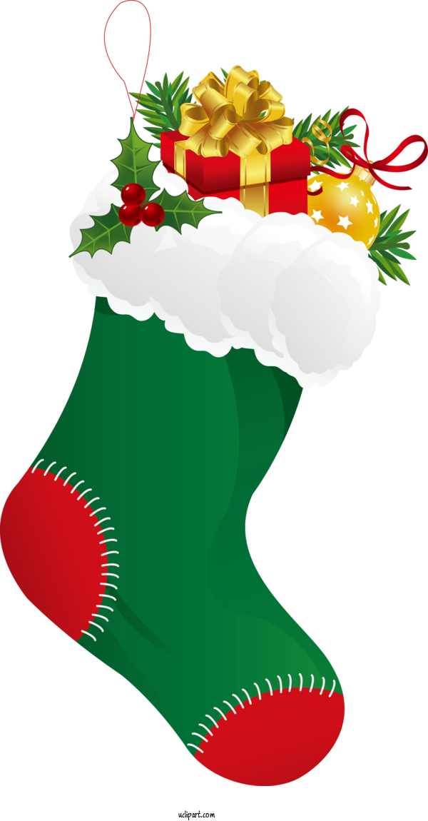Free Holidays Christmas Stocking Christmas Day Christmas Gift For Christmas Clipart Transparent Background