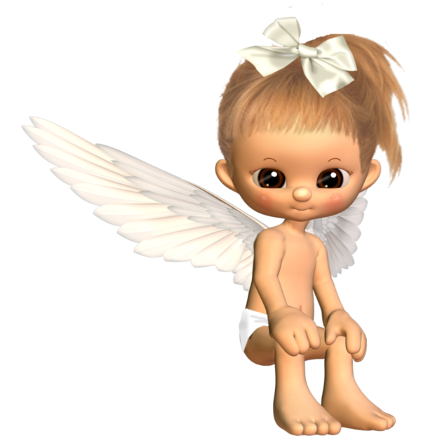 Free Angel Angel Doll Figurine Clipart Clipart Transparent Background