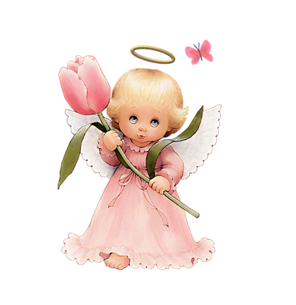 Free Angel Doll Figurine Angel Clipart Clipart Transparent Background