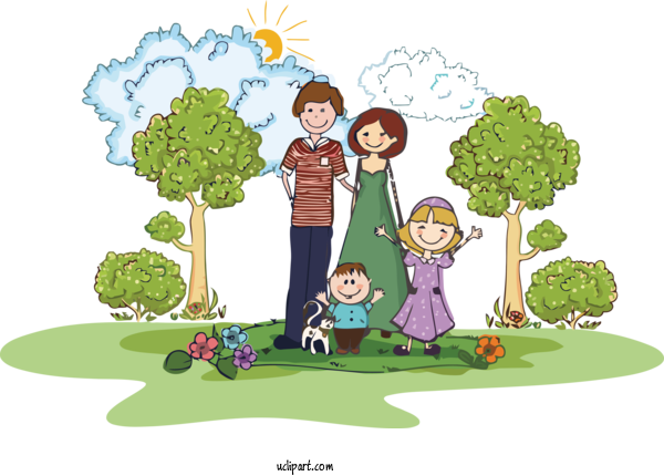 Free Holidays Family Story Coloring Book: Activity Book For Kids  Family For Family Day Clipart Transparent Background