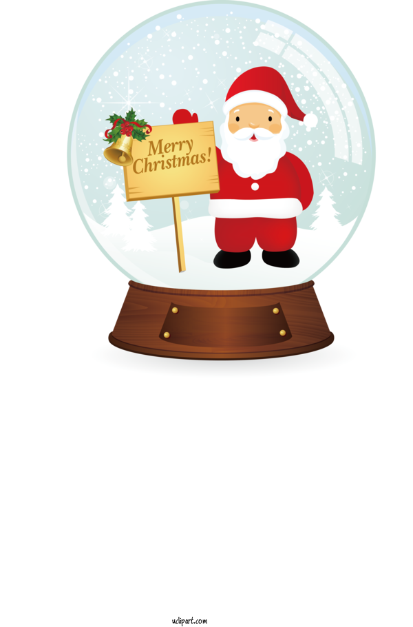 Free Holidays Santa Claus Snowball Christmas Day For Christmas Clipart Transparent Background