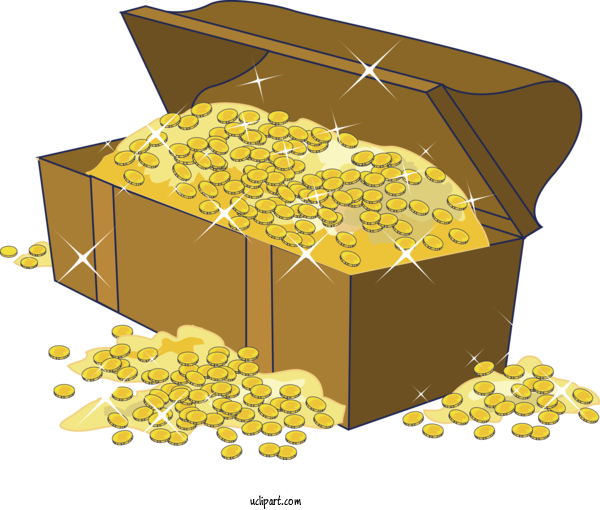 Free Business Treasure Design Pirate For Money Clipart Transparent Background
