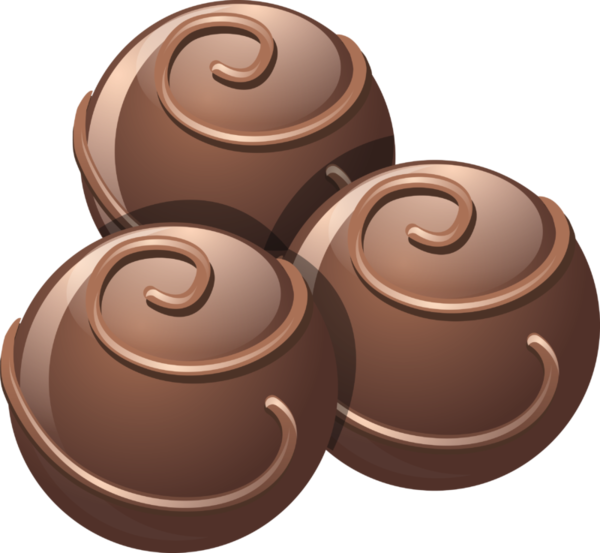 Free Chocolate Chocolate Praline Chocolate Truffle Clipart Clipart Transparent Background