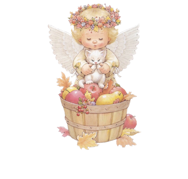 Free Angel Doll Figurine Angel Clipart Clipart Transparent Background