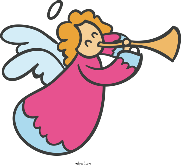 Free Cartoon Sticker Pixel Art Angel For Angel Clipart Transparent Background
