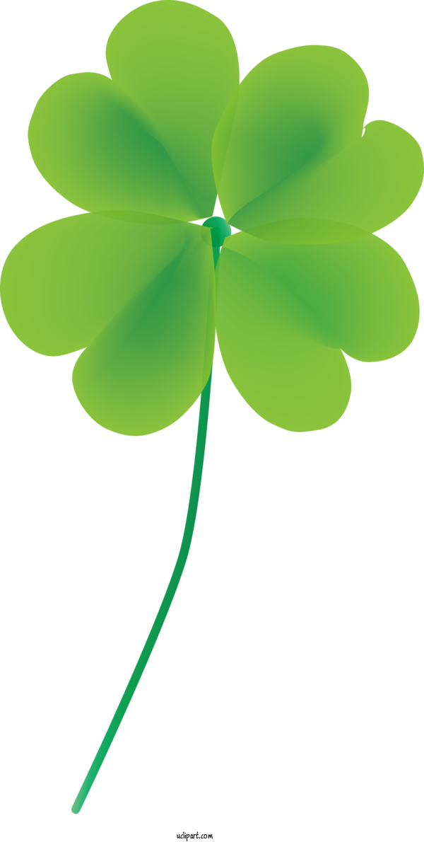Free Holidays Plant Stem Leaf Petal For Saint Patricks Day Clipart Transparent Background