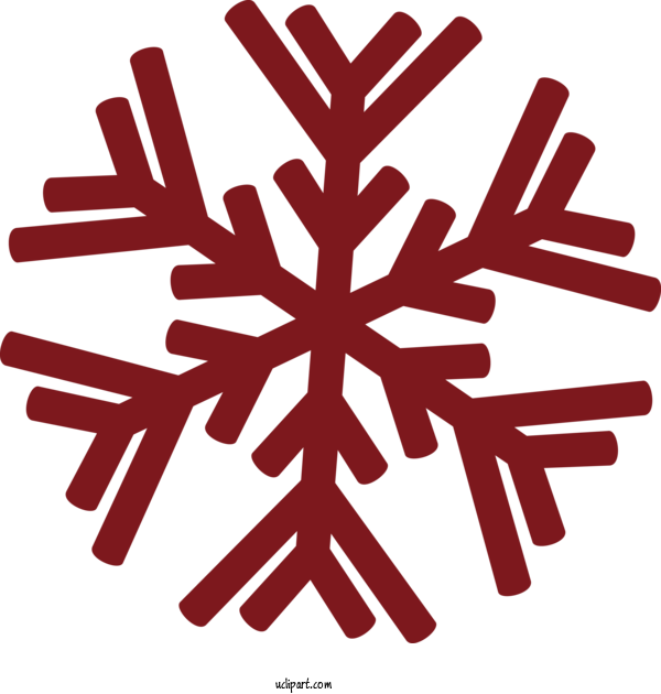 Free Holidays Snowflake Christmas Ornament Winter For Christmas Clipart Transparent Background