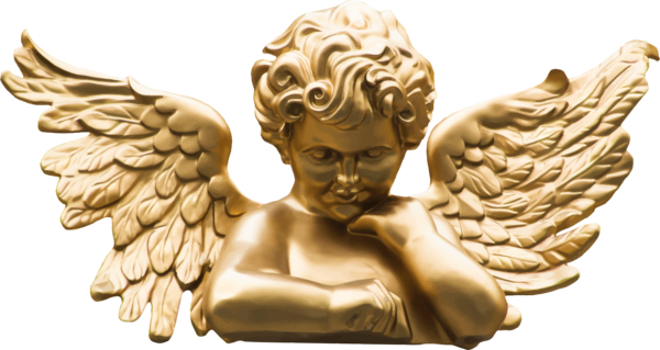 Free Angel Figurine Sculpture Classical Sculpture Clipart Clipart Transparent Background