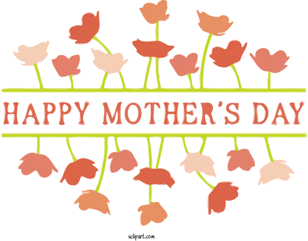 Free Holidays Mother's Day  Design For Mothers Day Clipart Transparent Background