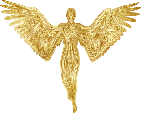 Free Angel Wing Angel Gold Clipart Clipart Transparent Background