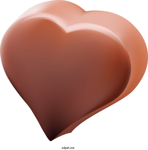 Free Food Design Heart M 095 For Chocolate Clipart Transparent Background