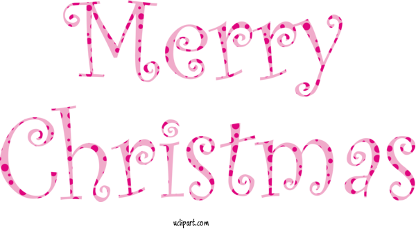 Free Holidays Logo Design Pink M For Christmas Clipart Transparent Background