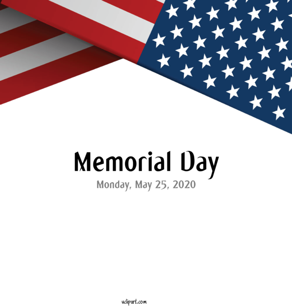 Free Holidays United States Flag Of The United States Flag For Memorial Day Clipart Transparent Background