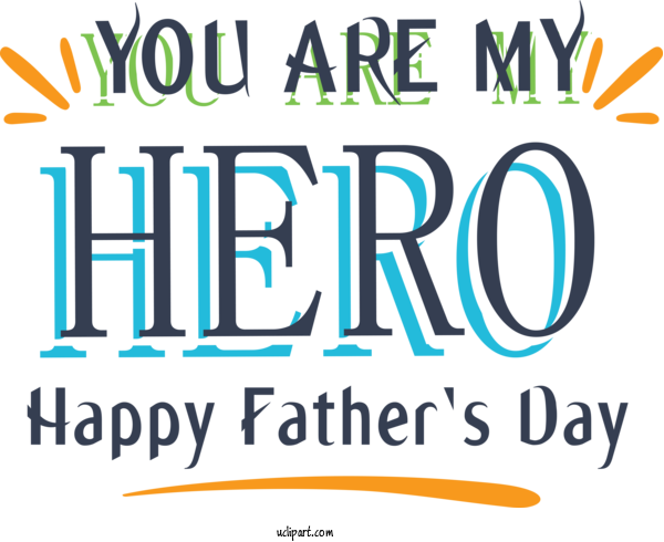 Free Holidays Logo Font Organization For Fathers Day Clipart Transparent Background